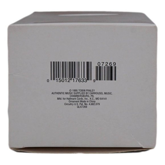 Hallmark Ornament Tobin Fraley Holiday Carousel Light & Music Magic 1995 - Picture 8 of 10